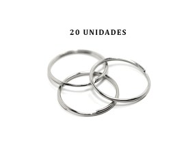 Argollas de Metal Llavero Sin Cadena